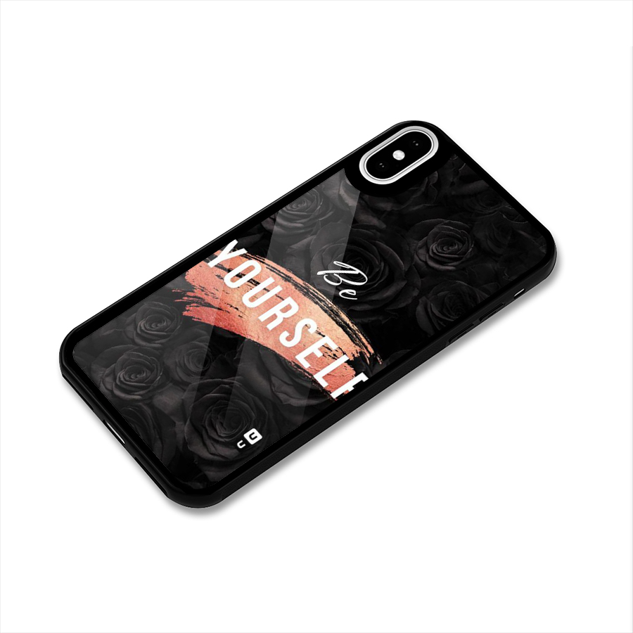 Yourself Shade Glass Back Case for iPhone X