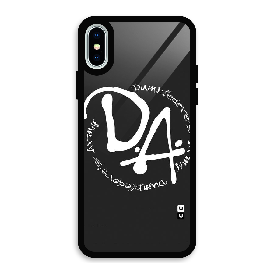 Army Strong Glass Back Case for iPhone XS