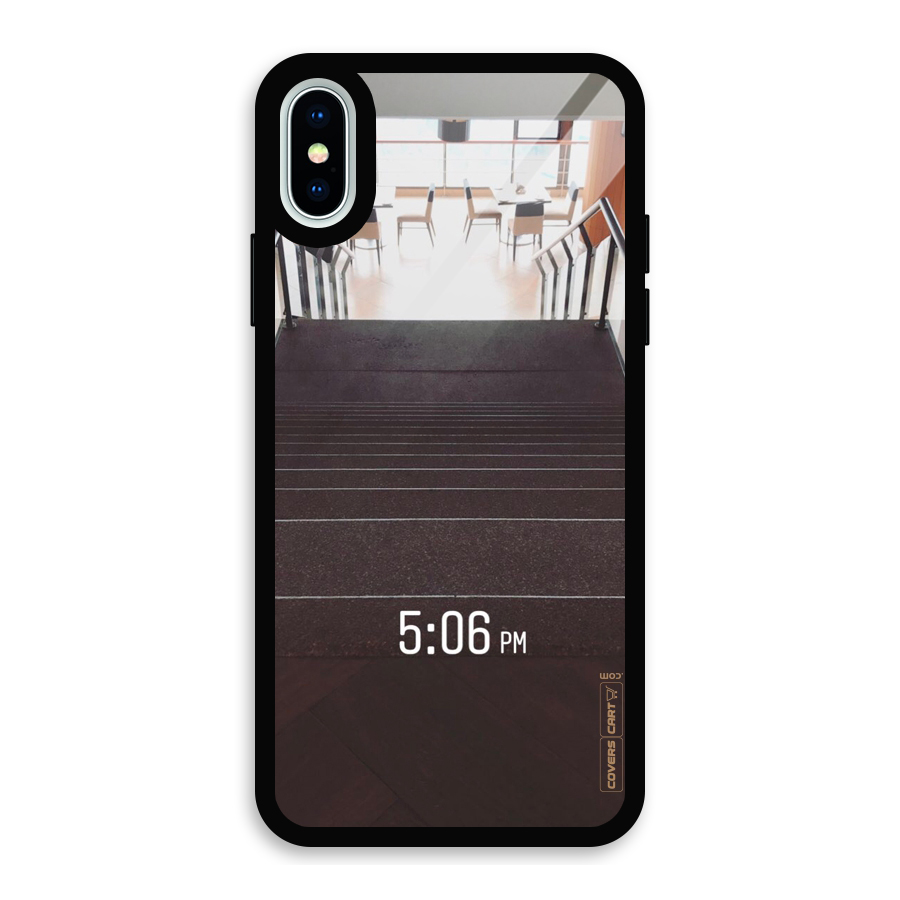 Beautiful Staircase Glass Back Case for iPhone XS