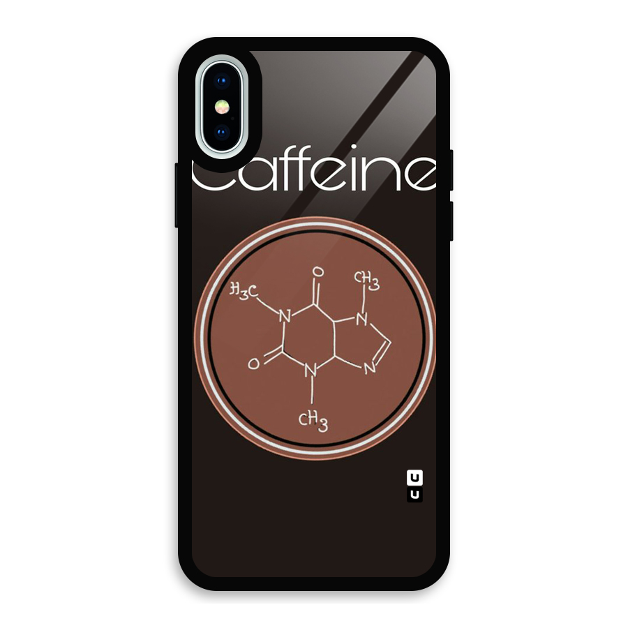 Caffeine Making Glass Back Case for iPhone XS