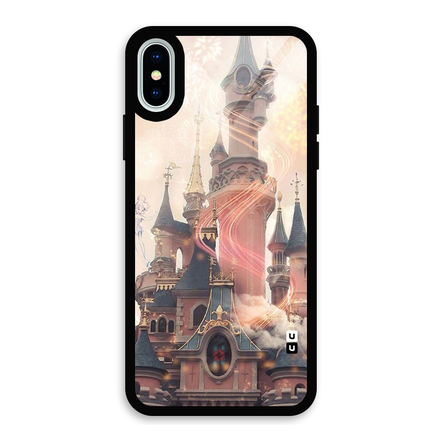 Castle Glass Back Case for iPhone XS