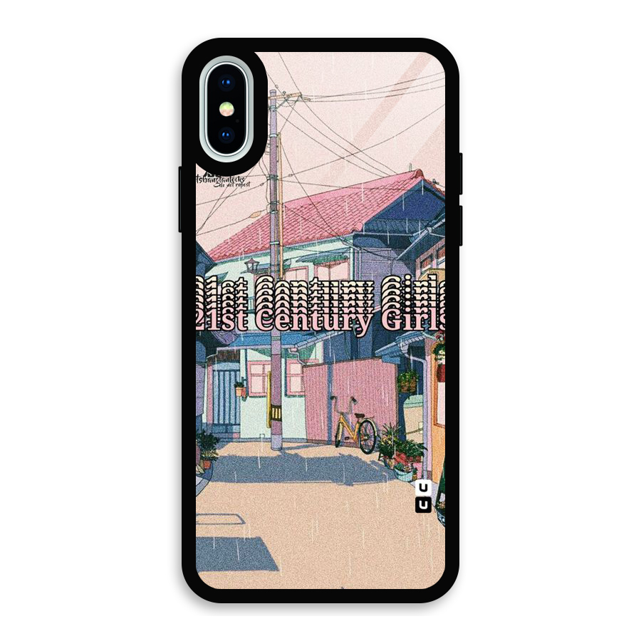 Century Girls Glass Back Case for iPhone XS