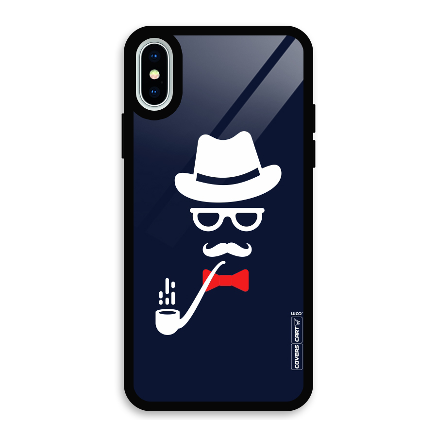 Classy Dad Glass Back Case for iPhone XS
