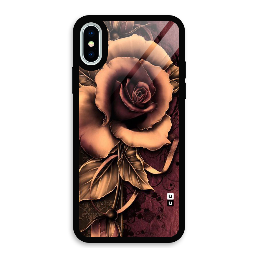 Elite Artsy Glass Back Case for iPhone XS