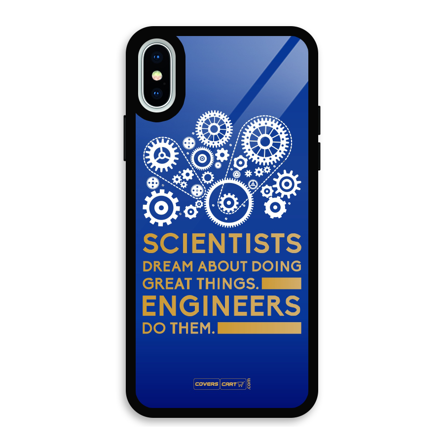 Engineer Glass Back Case for iPhone XS