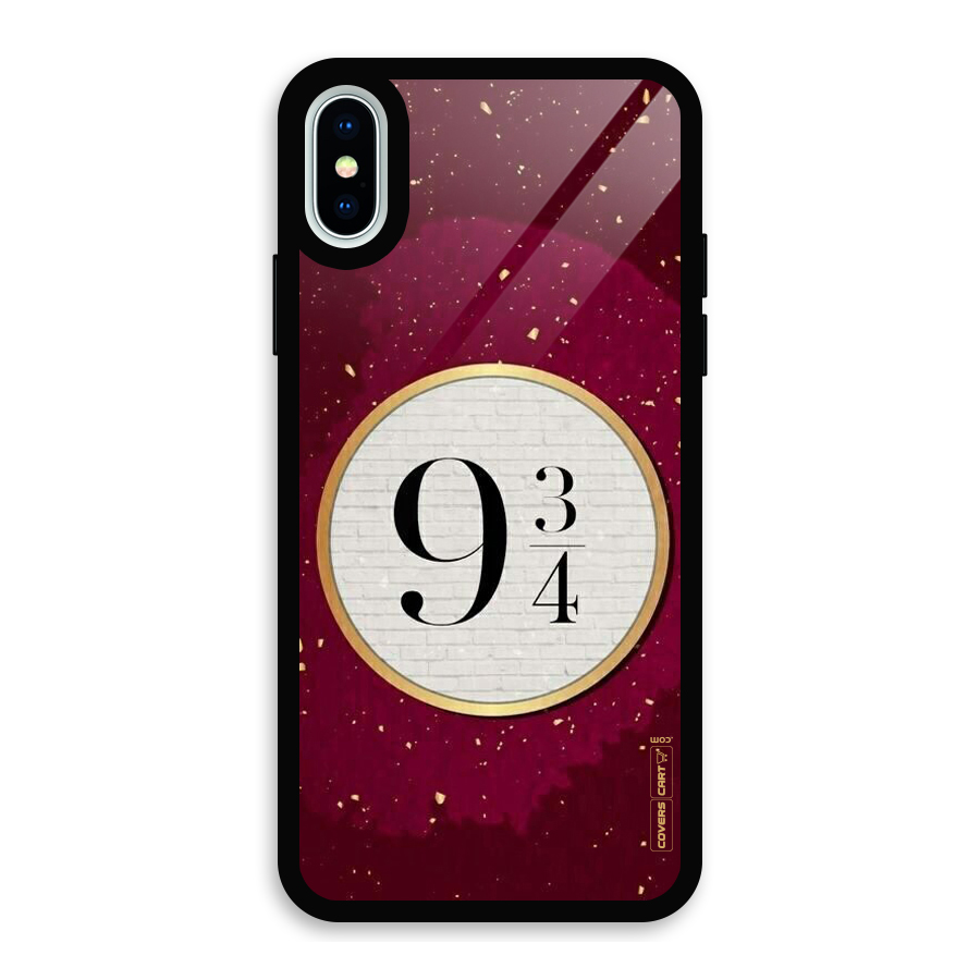 Magic Number Glass Back Case for iPhone XS