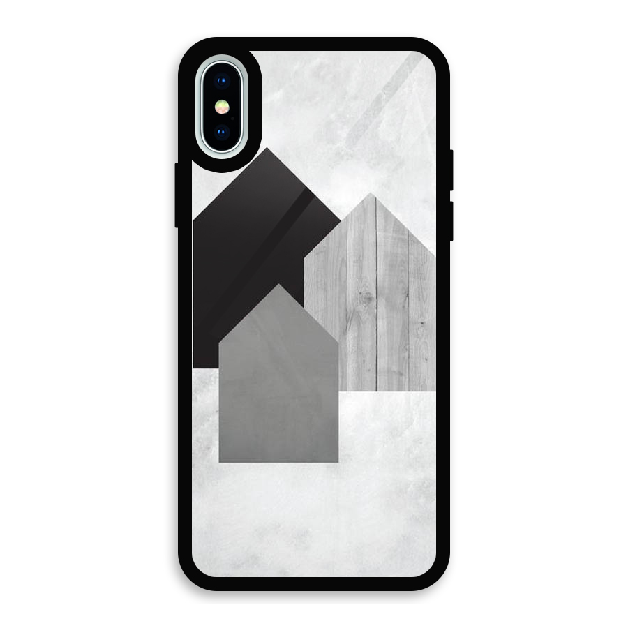 Marble Poster Glass Back Case for iPhone XS