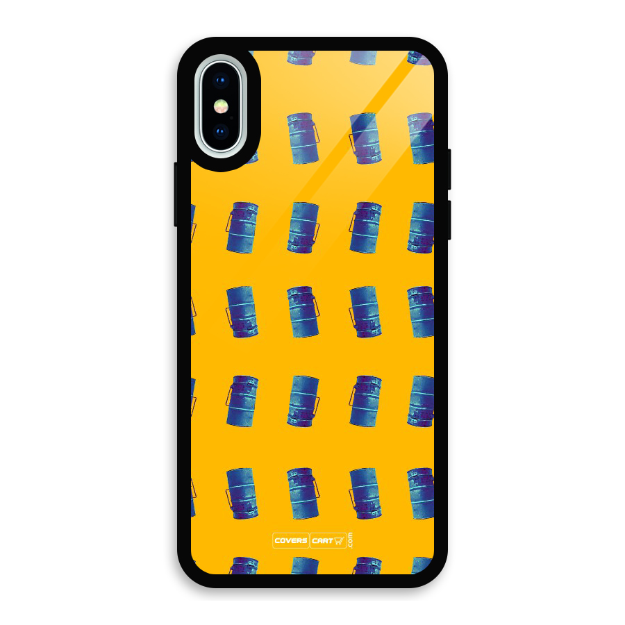 Mumbai Citystyle Glass Back Case for iPhone XS
