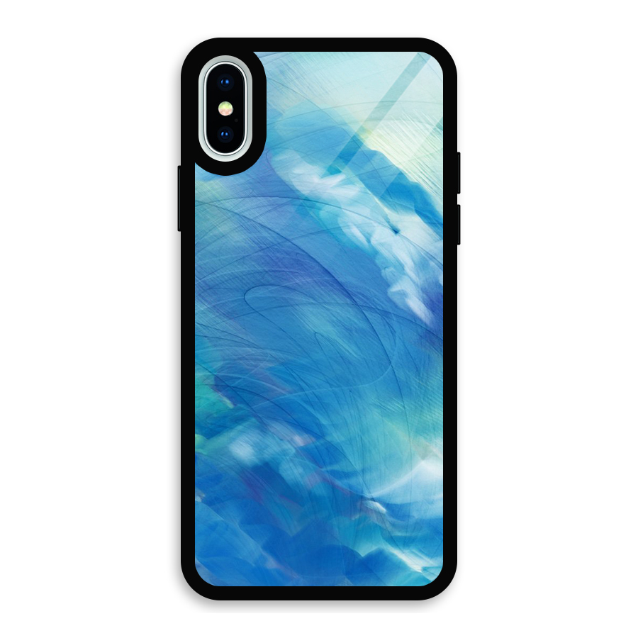 Ocean Mist Glass Back Case for iPhone XS