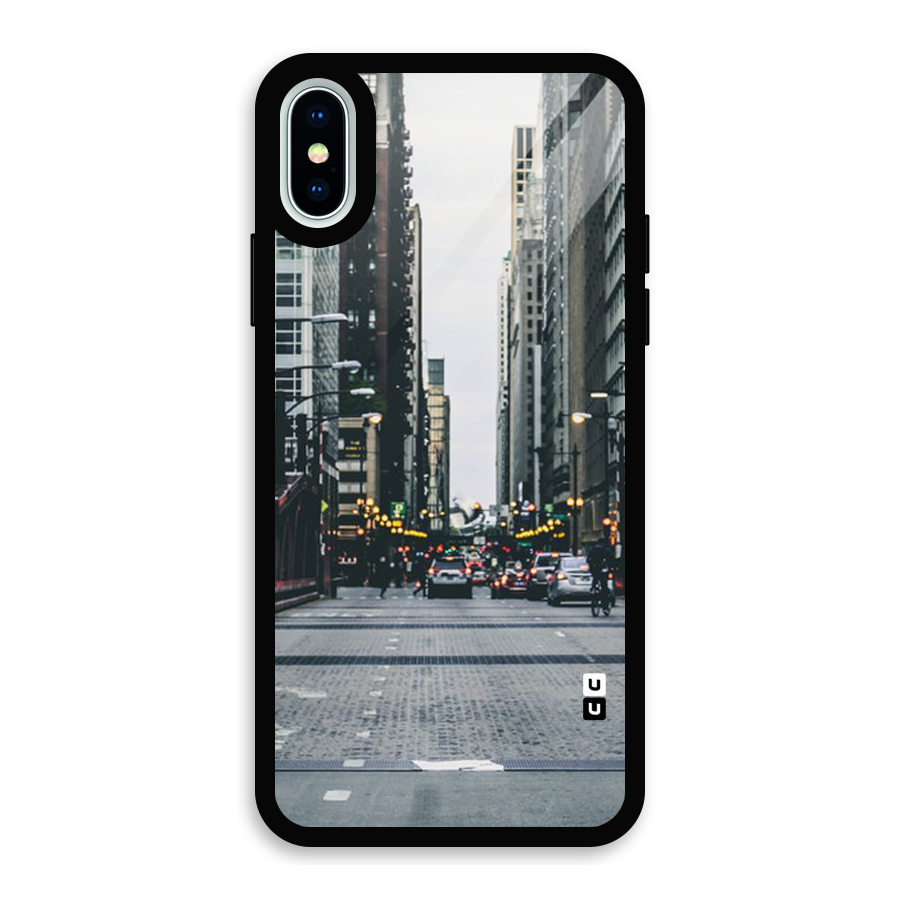Only Streets Glass Back Case for iPhone XS