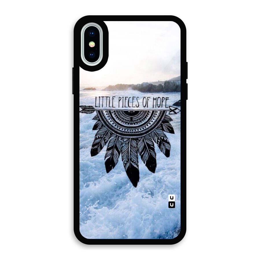 Pieces Of Hope Glass Back Case for iPhone XS