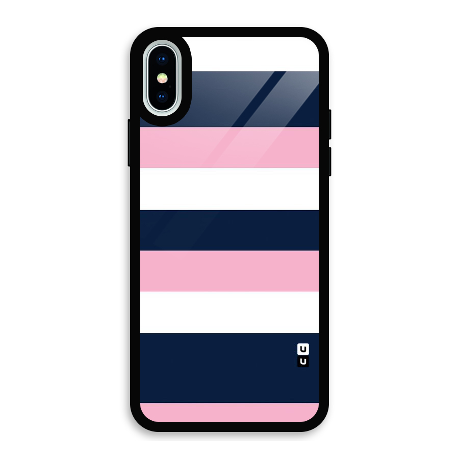 Play In Pastels Glass Back Case for iPhone XS