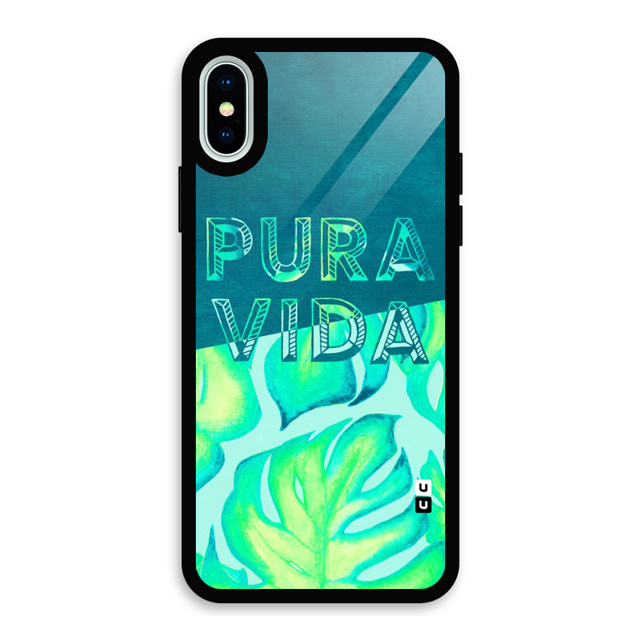 Pre Vida Glass Back Case for iPhone XS