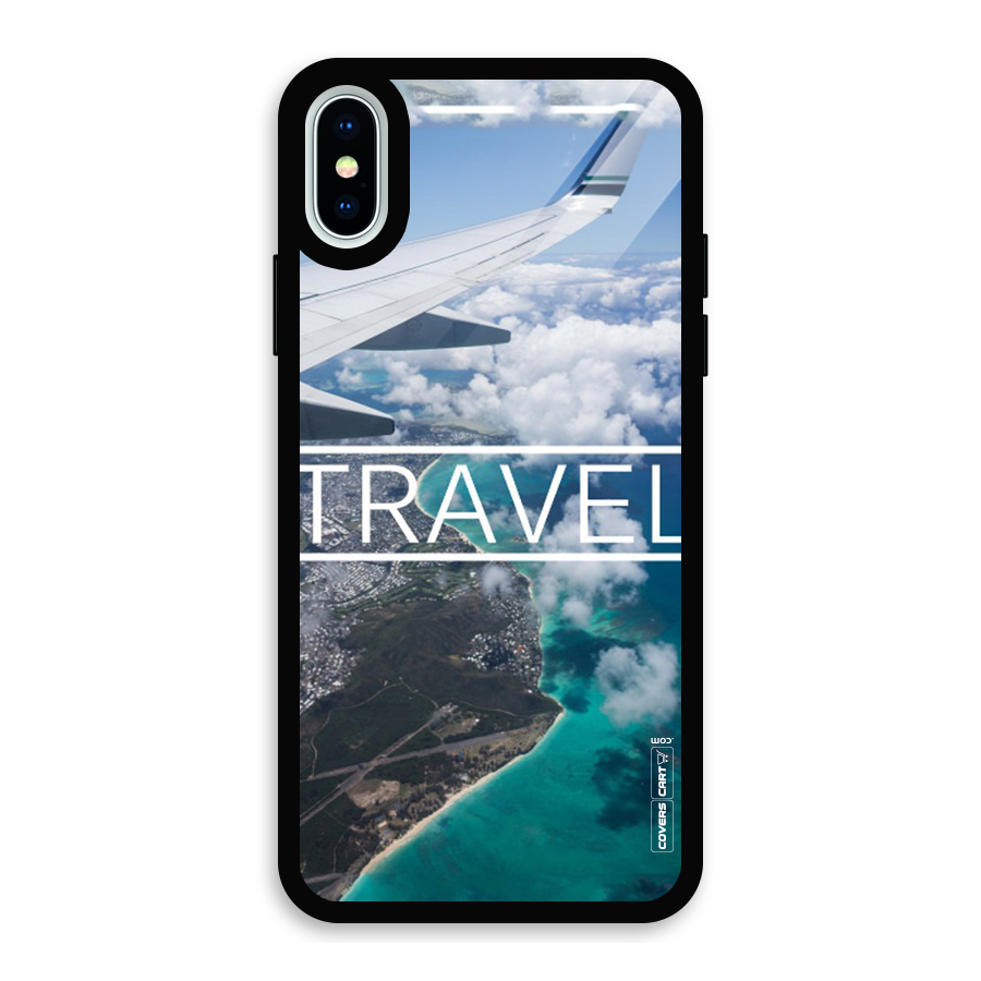 Travel Glass Back Case for iPhone XS
