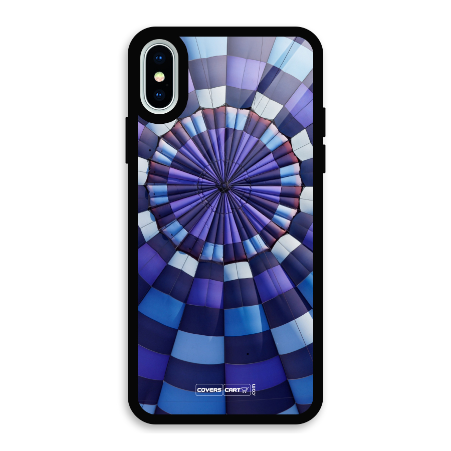 Violet Wonder Glass Back Case for iPhone XS