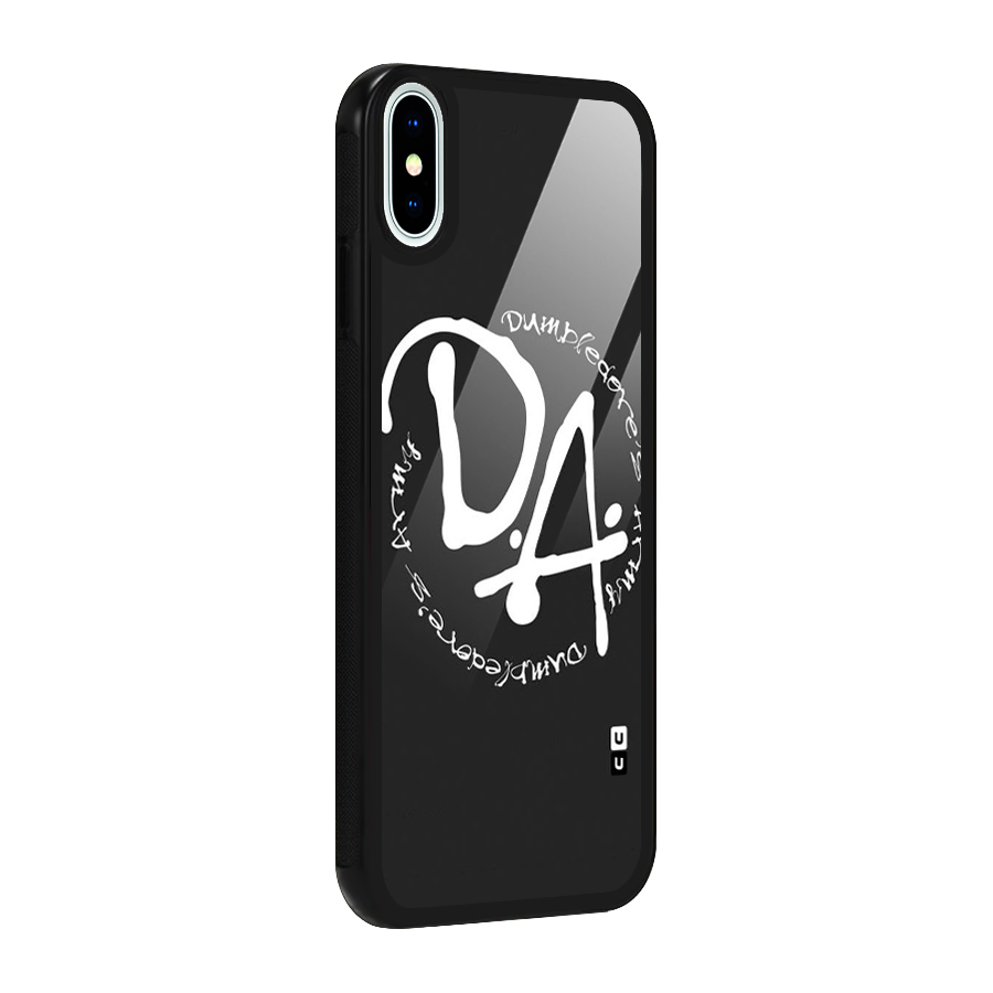 Army Strong Glass Back Case for iPhone XS
