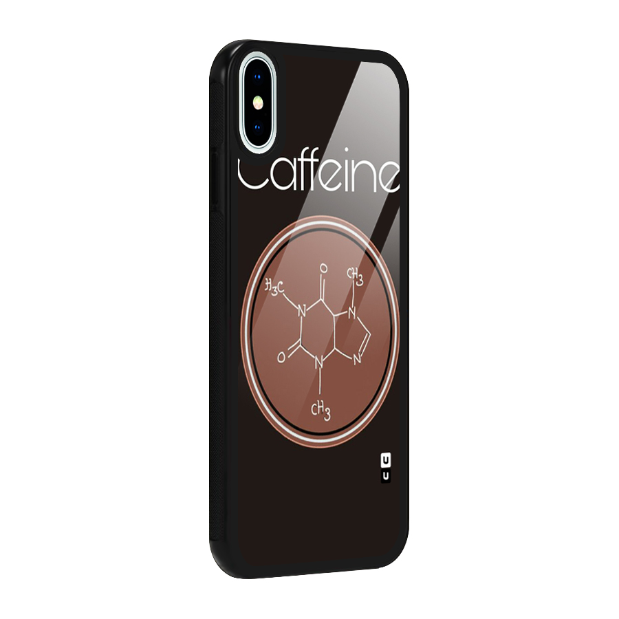 Caffeine Making Glass Back Case for iPhone XS