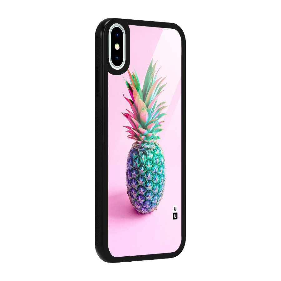 Colorful Watermelon Glass Back Case for iPhone XS