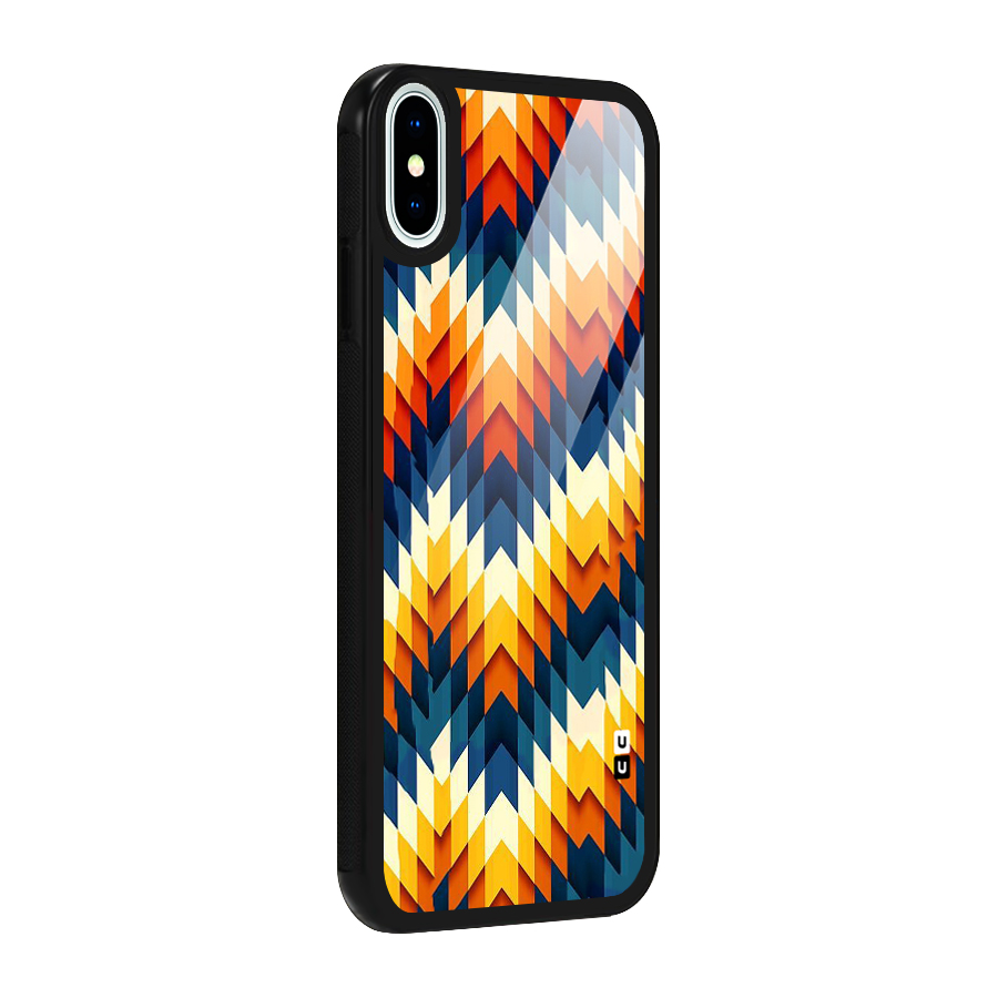 Delightful Design Glass Back Case for iPhone XS