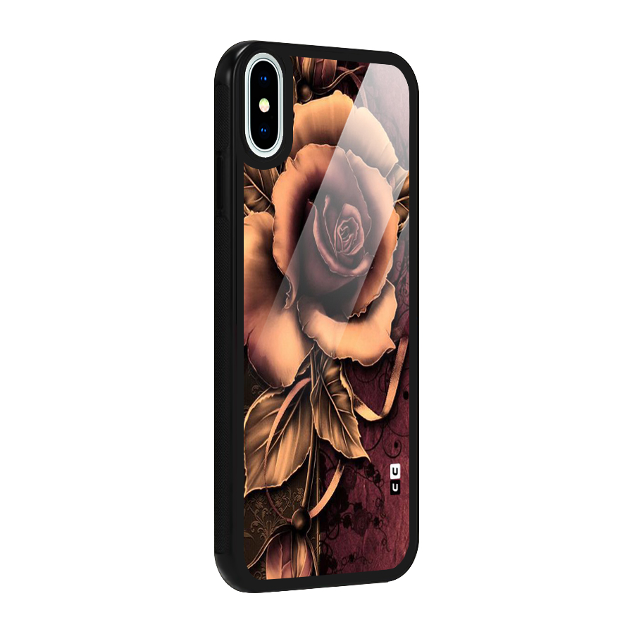 Elite Artsy Glass Back Case for iPhone XS