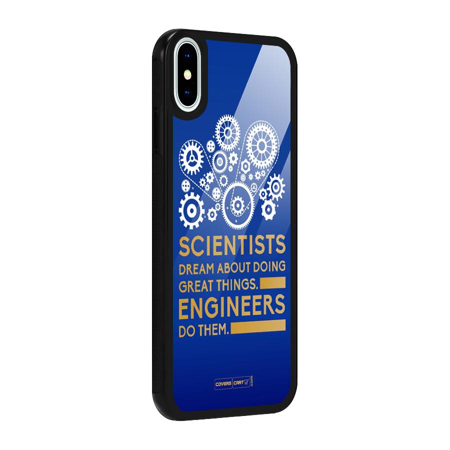 Engineer Glass Back Case for iPhone XS