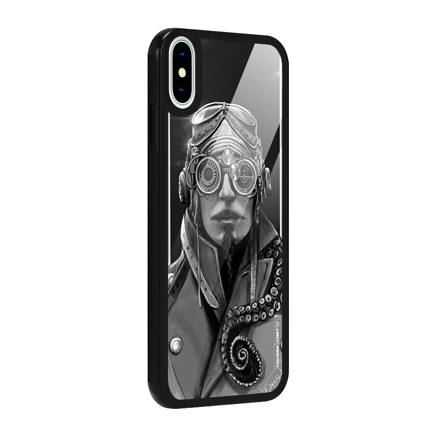 Ismaele Artwork Glass Back Case for iPhone XS