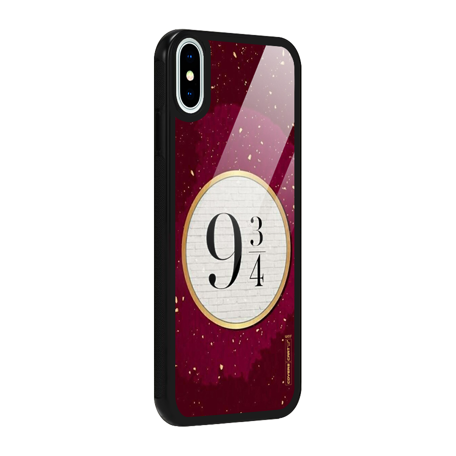 Magic Number Glass Back Case for iPhone XS