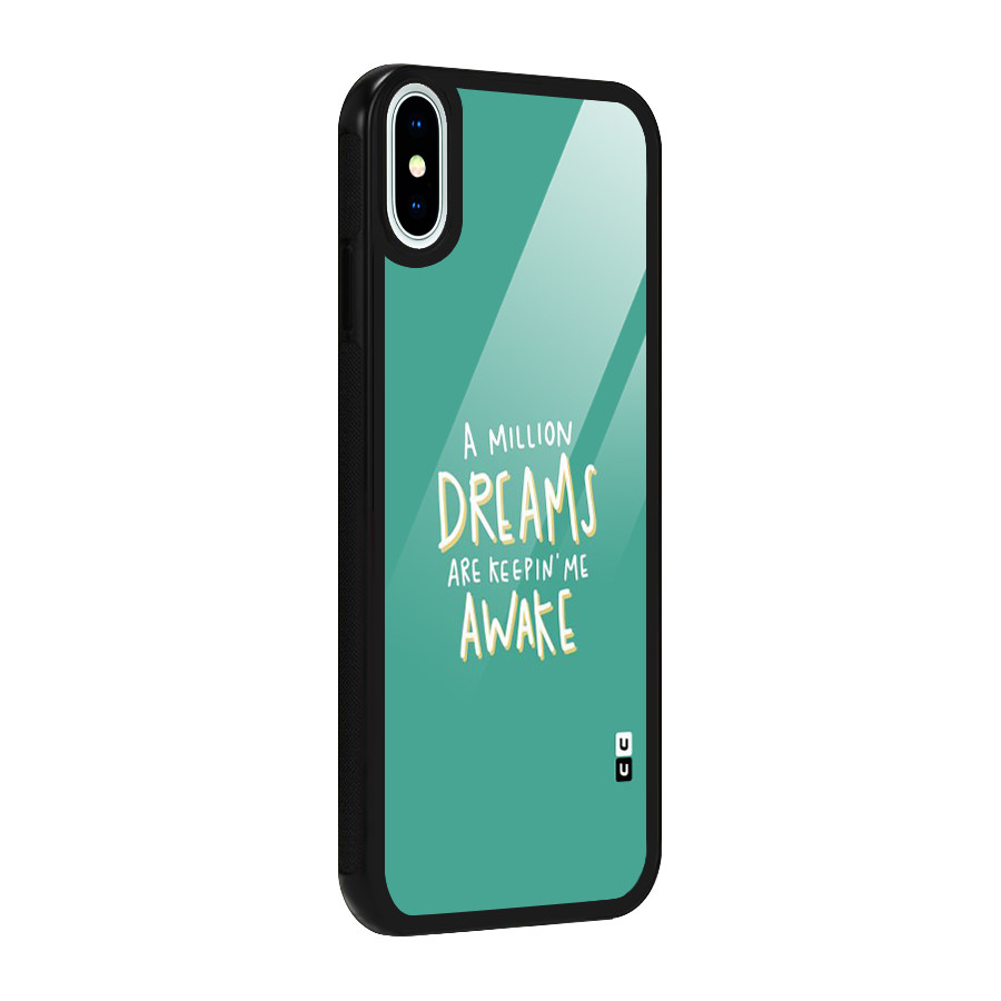 Million Dreams Glass Back Case for iPhone XS