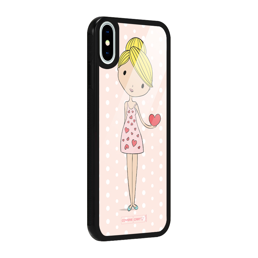 My Innocent Heart Glass Back Case for iPhone XS