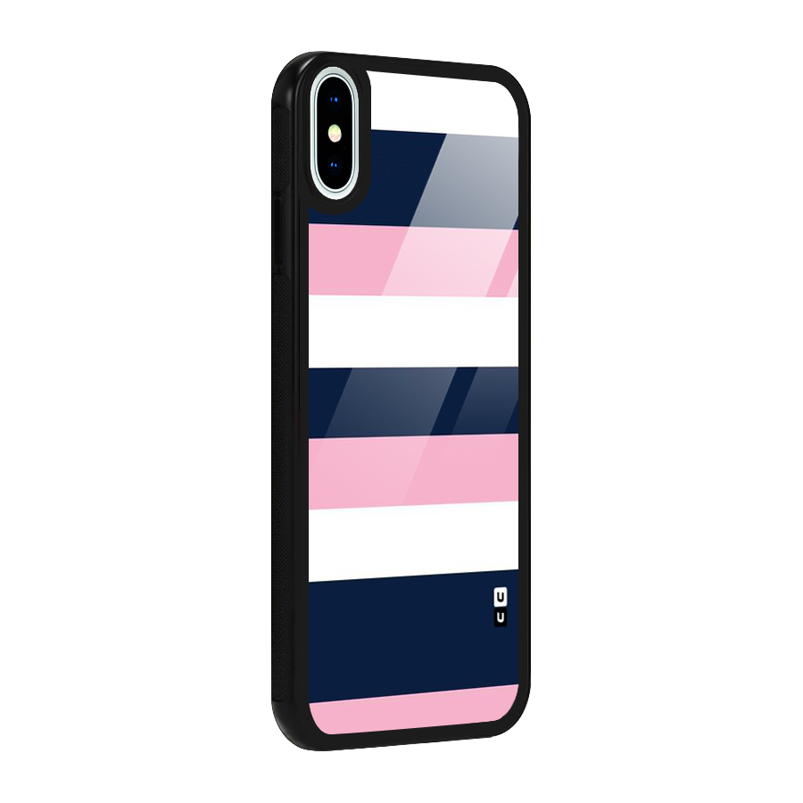 Play In Pastels Glass Back Case for iPhone XS