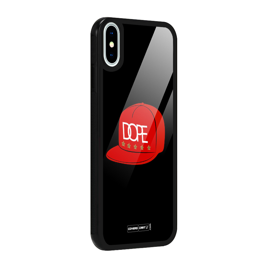 Raftaar Dope Glass Back Case for iPhone XS