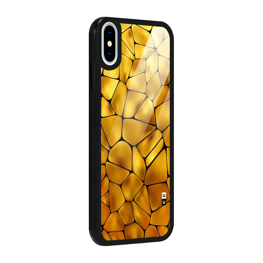 Rich Rocks Glass Back Case for iPhone XS
