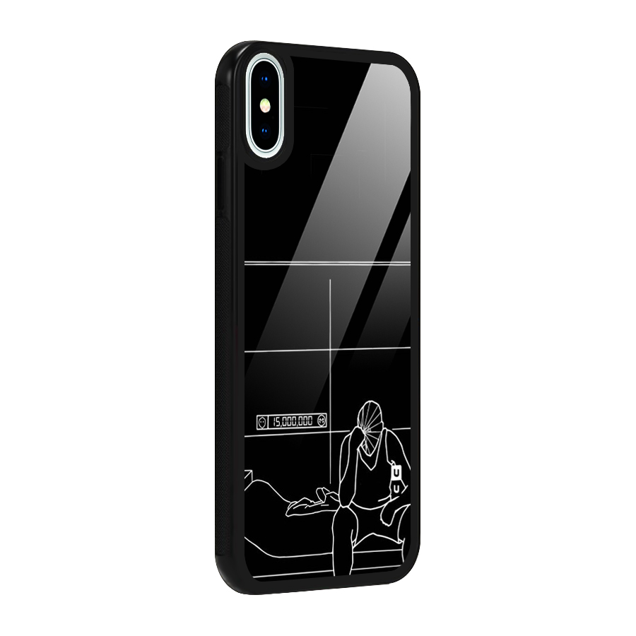 Teen Merits Glass Back Case for iPhone XS