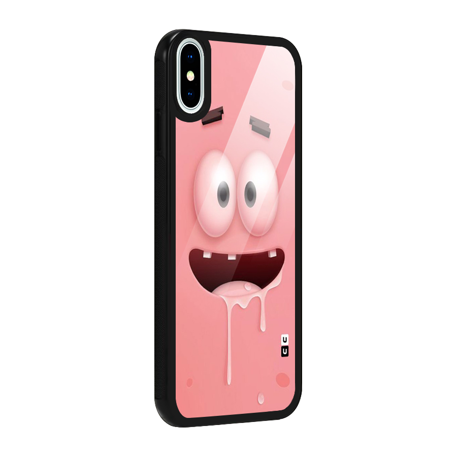 Watery Mouth Glass Back Case for iPhone XS
