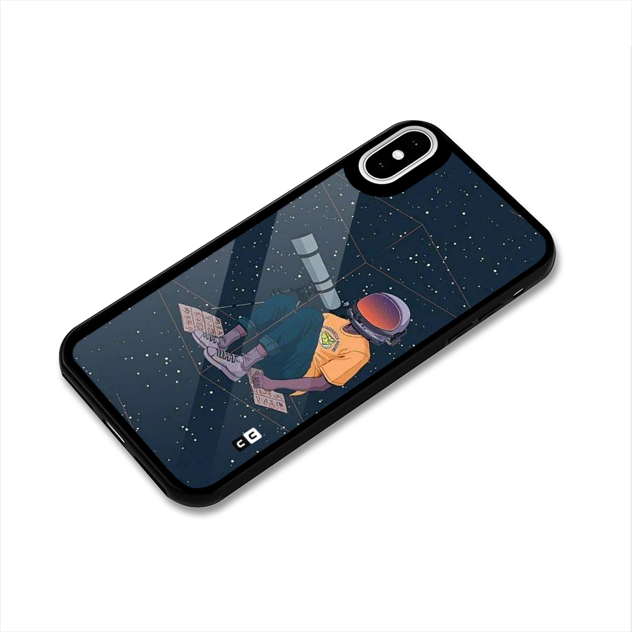 AstroNOT Glass Back Case for iPhone XS