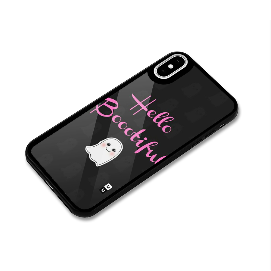 Boootiful Glass Back Case for iPhone XS