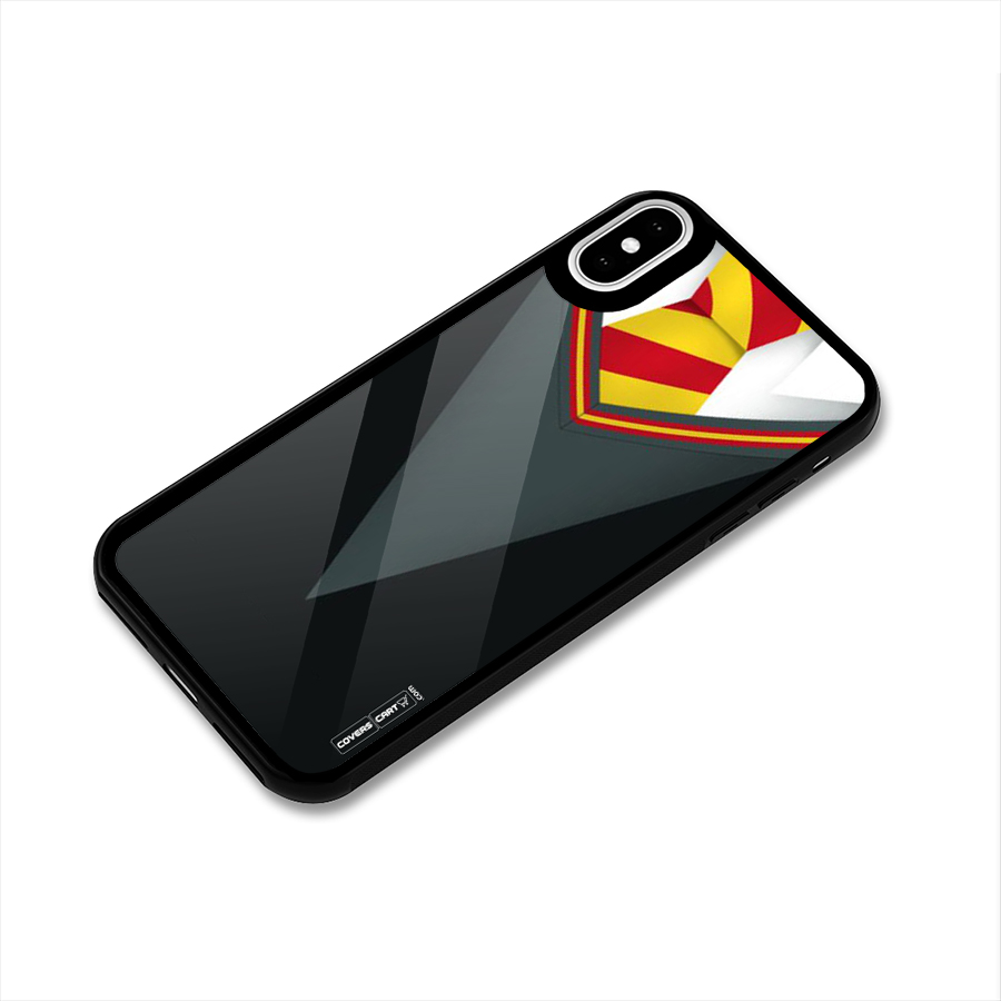Brave Heart Glass Back Case for iPhone XS