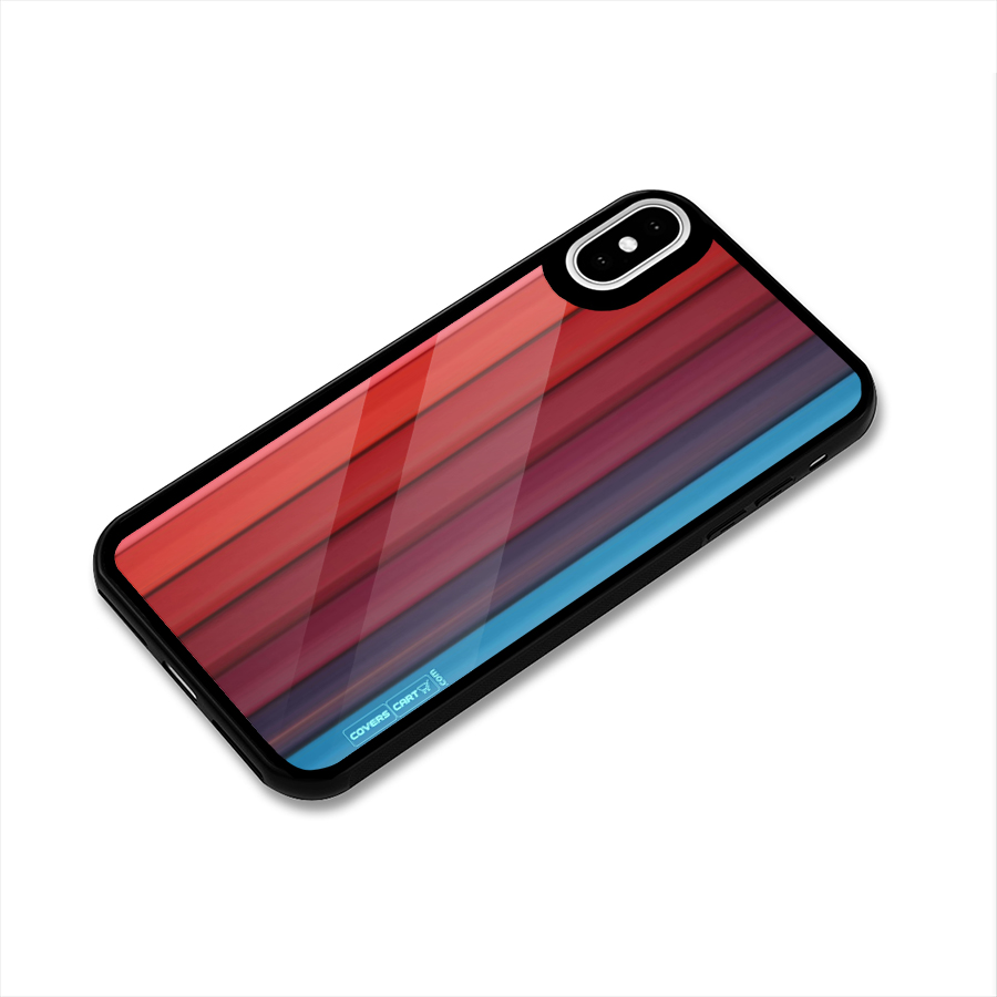 Colour Palette Glass Back Case for iPhone XS