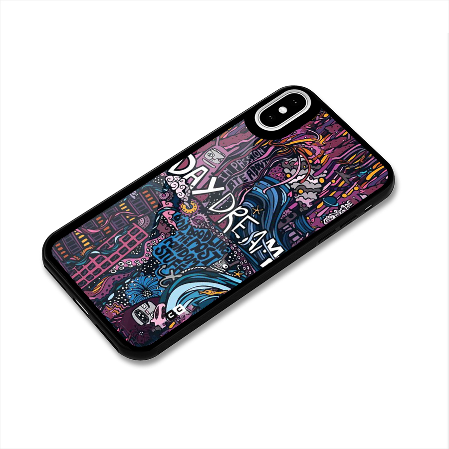 Daydream Design Glass Back Case for iPhone XS