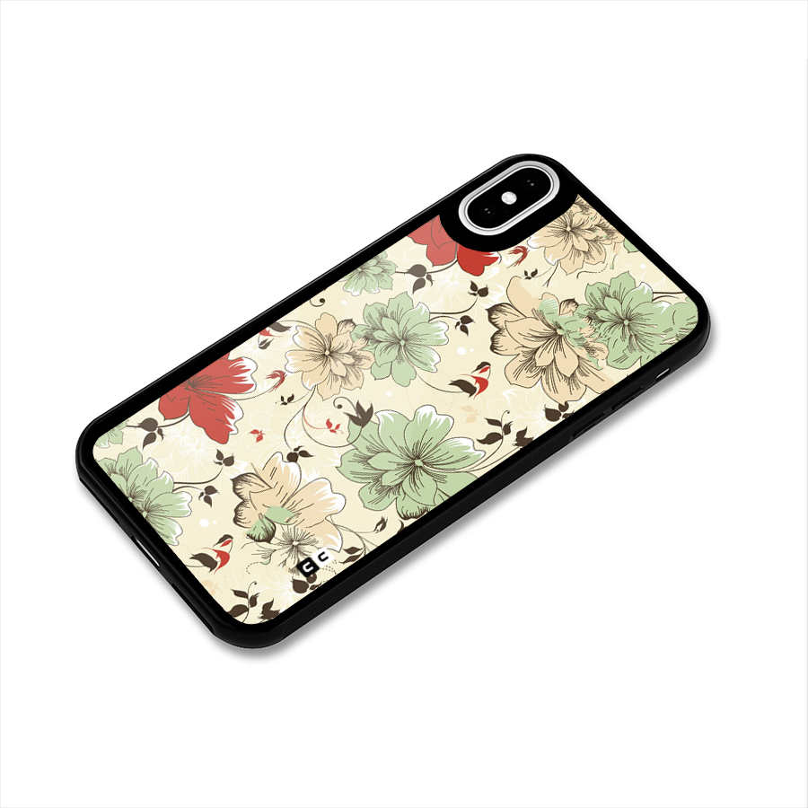 Decent Design Glass Back Case for iPhone XS