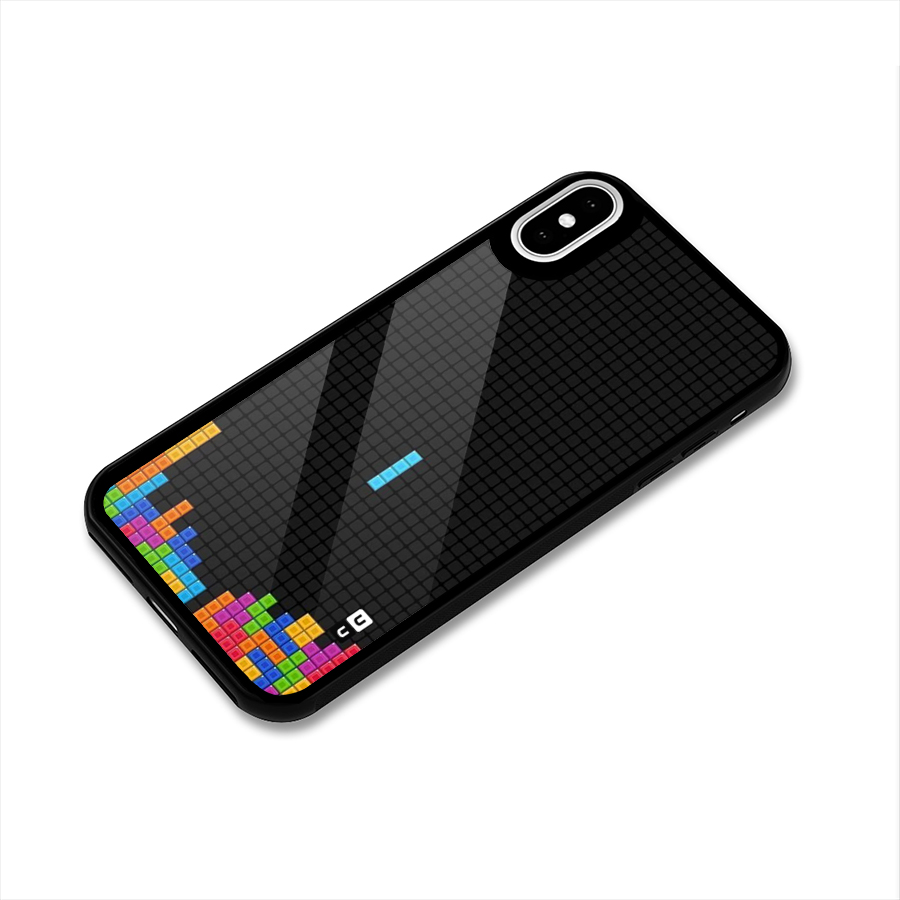Game Play Glass Back Case for iPhone XS