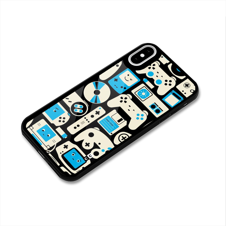 Gamers Glass Back Case for iPhone XS