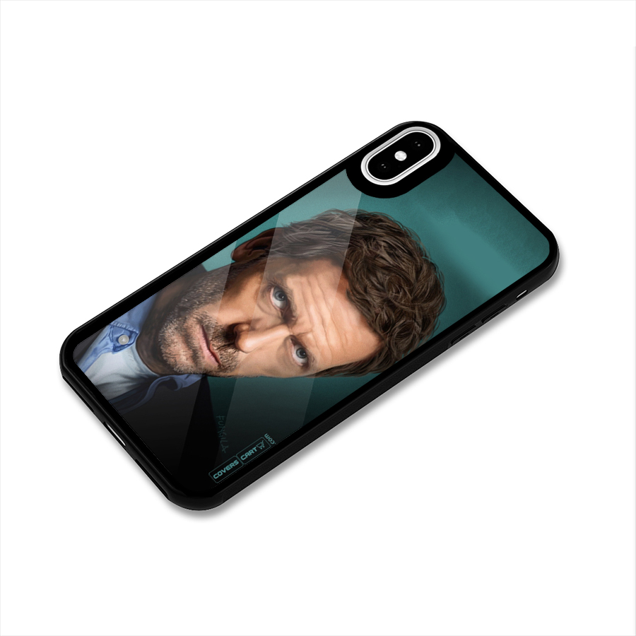 House MD Glass Back Case for iPhone XS