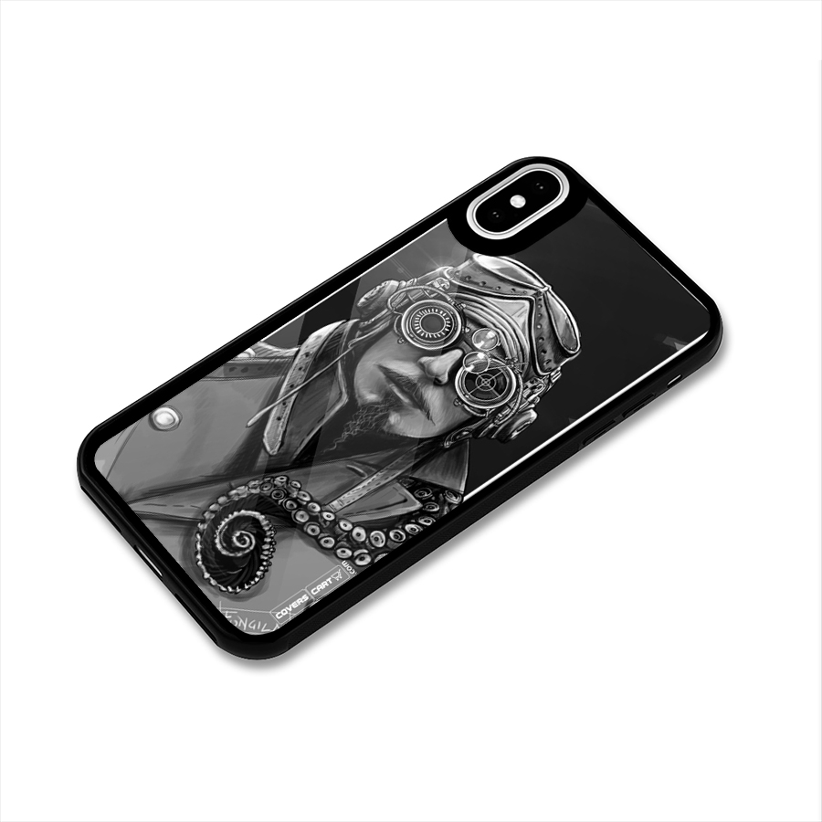 Ismaele Artwork Glass Back Case for iPhone XS