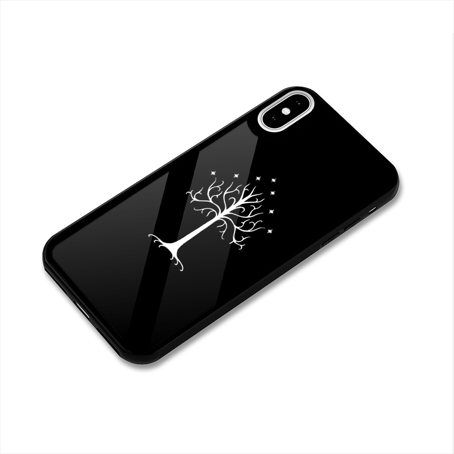 Magic Tree Glass Back Case for iPhone XS