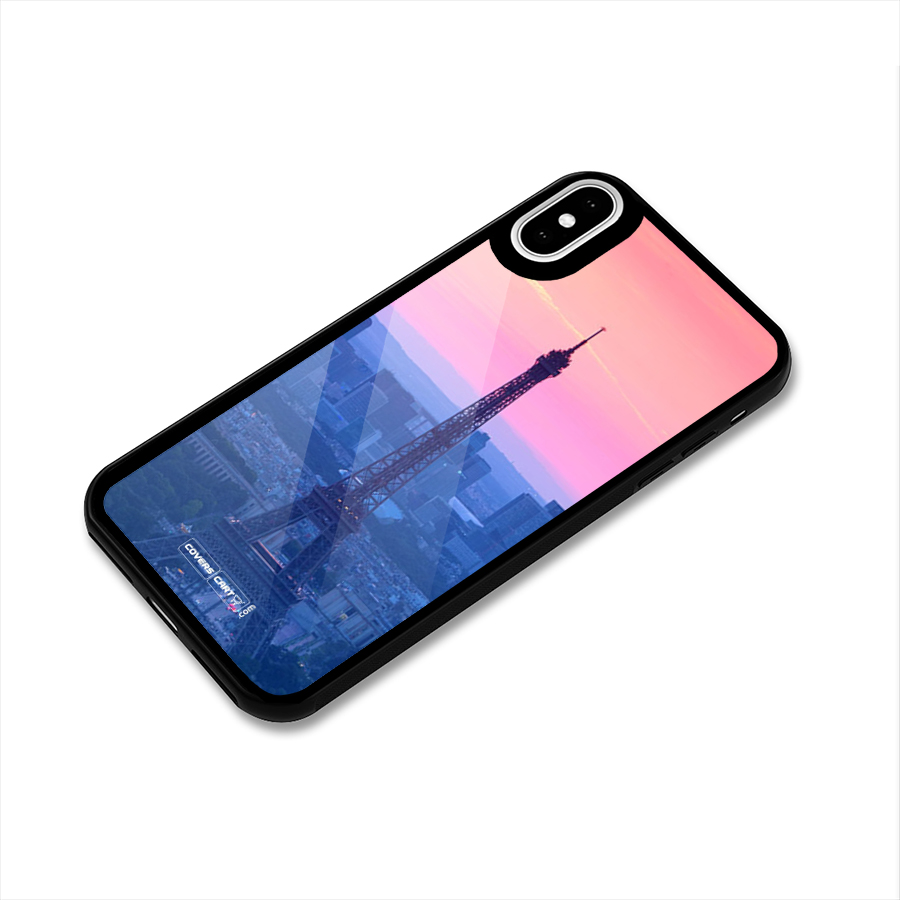 Paris Tower Glass Back Case for iPhone XS