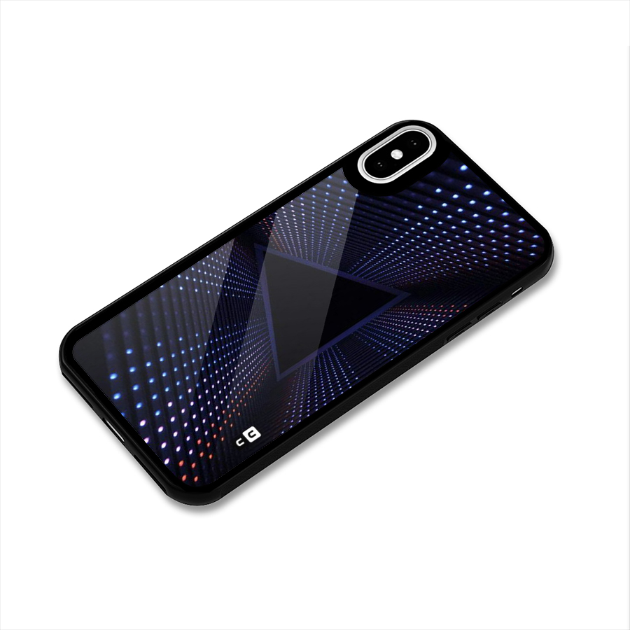 Stars Abstract Glass Back Case for iPhone XS