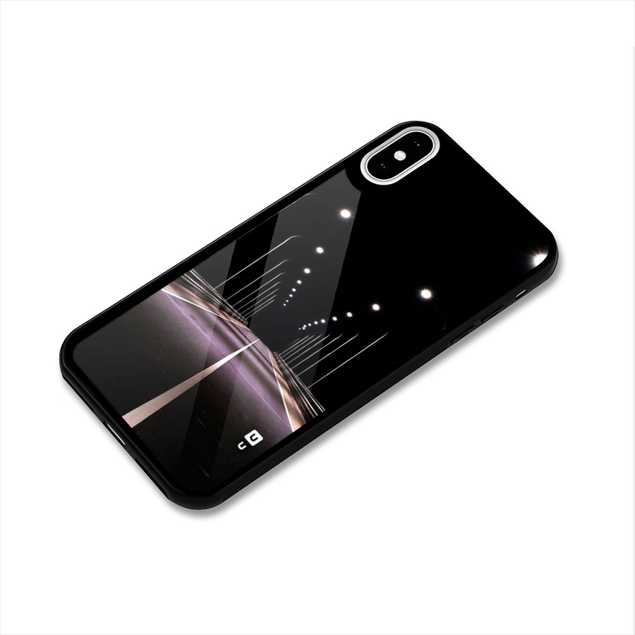 Street Light Glass Back Case for iPhone XS