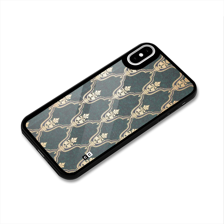 Ultra Beauty Pattern Glass Back Case for iPhone XS