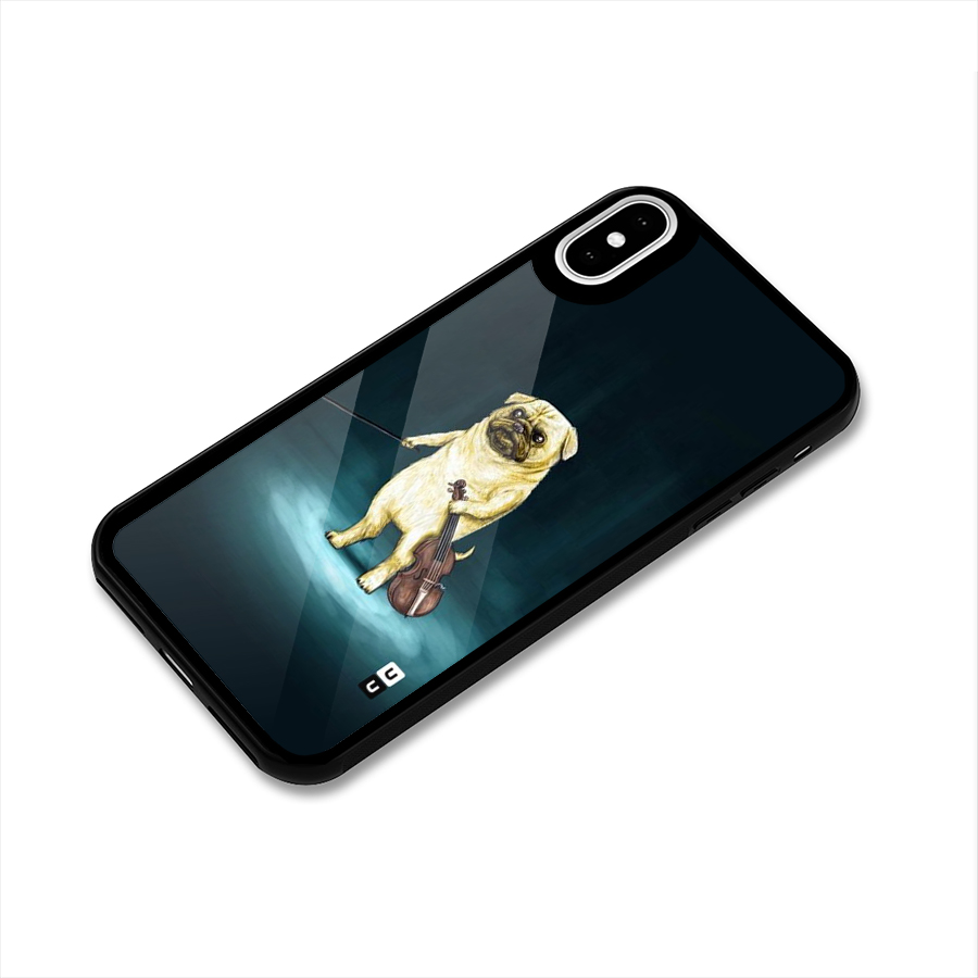 Violin Master Glass Back Case for iPhone XS
